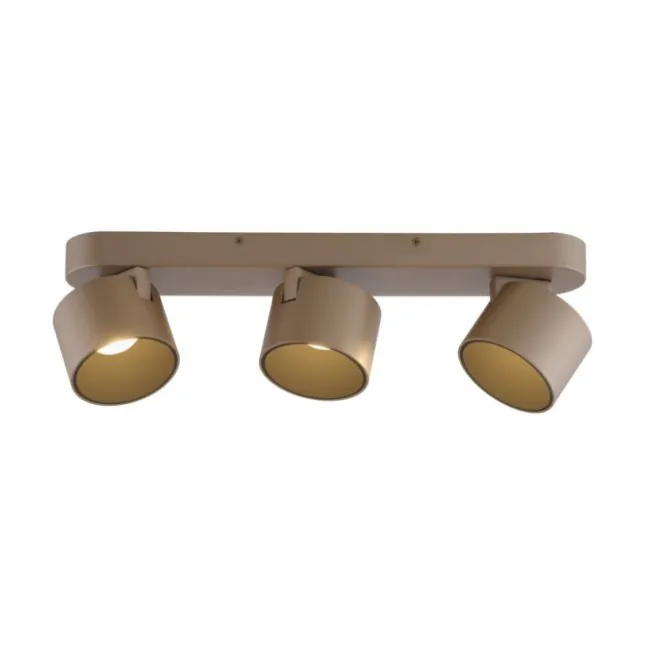 Paul Neuhaus PURE Cup bronce, 3 flammig, dimmbar, dreh und schwenkbar