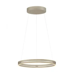 Paul Neuhaus PURE E-Loop, LED Pendelleuchte, bronce