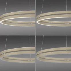 Paul Neuhaus PURE E-Loop, LED Pendelleuchte, bronce