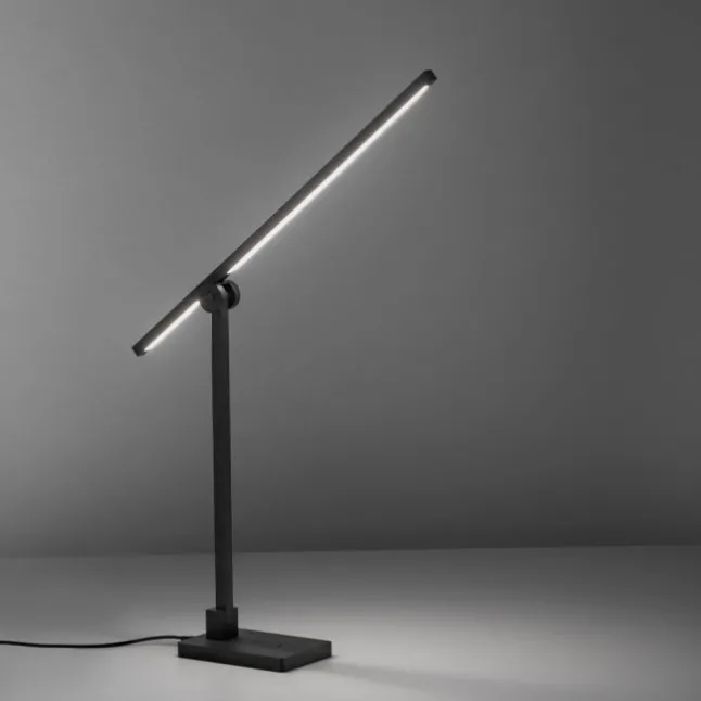 Paul Neuhaus PURE Grafo LED Tischlampe schwarz schwenkbar dimmbar