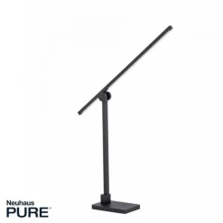 Paul Neuhaus PURE Grafo LED Tischlampe schwarz schwenkbar dimmbar