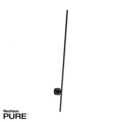 Paul Neuhaus PURE Grafo LED Wandleuchte schwarz schmal schwenkbar 110cm
