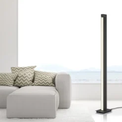 Paul Neuhaus PURE Lines Floor LED Stehleuchte graphite dimmbar drehbar Schalter