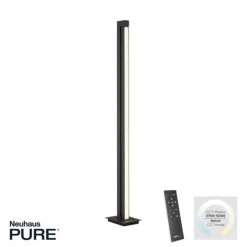 Paul Neuhaus PURE Lines Floor LED Stehleuchte graphite dimmbar drehbar Schalter