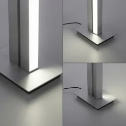 Paul Neuhaus PURE Lines Floor LED Stehleuchte diamond (alu) dimmbar drehbar Schalter