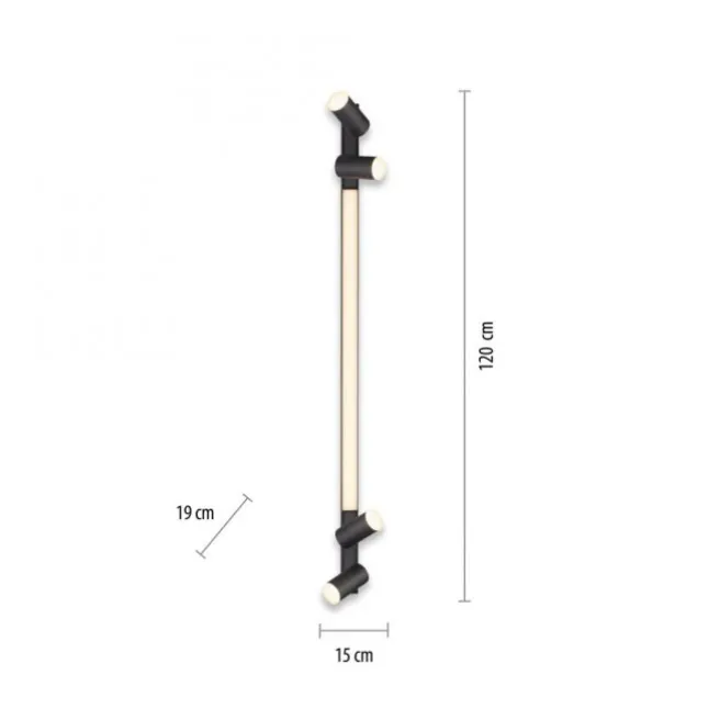 Paul Neuhaus PURE Lines Spot LED Strahler graphite dimmbar drehbar CCT