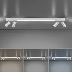 Paul Neuhaus PURE Lines Spot LED Strahler aluminium dimmbar drehbar CCT