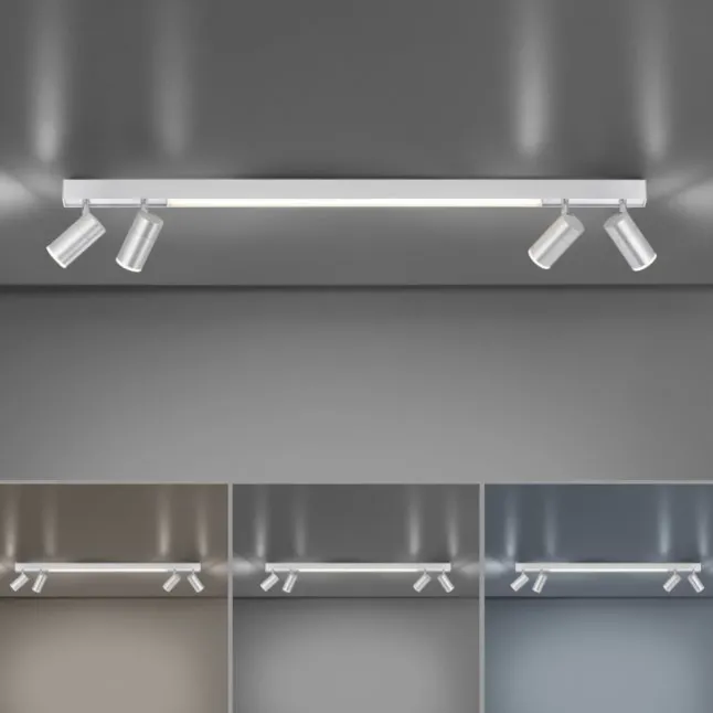 Paul Neuhaus PURE Lines Spot LED Strahler aluminium dimmbar drehbar CCT