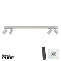 Paul Neuhaus PURE Lines Spot LED Strahler aluminium dimmbar drehbar CCT