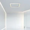Paul Neuhaus PURE Lines Square LED Deckenleuchte diamond (alu) 55x55cm dimmbar
