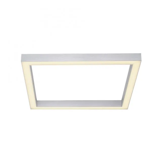 Paul Neuhaus PURE Lines Square LED Deckenleuchte diamond (alu) 55x55cm dimmbar