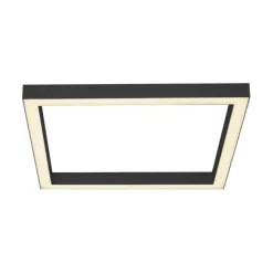 Paul Neuhaus PURE Lines Square LED Deckenleuchte graphite 55x55cm CCT dimmbar