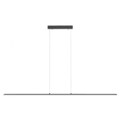 Paul Neuhaus PURE Lite LED Pendelleuchte graphite 160x6x120cm CCT dimmbar