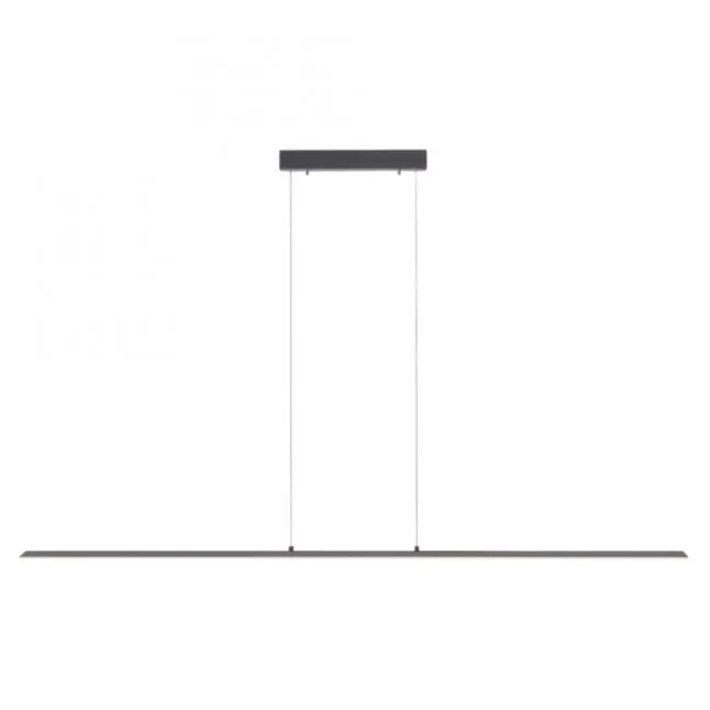 Paul Neuhaus PURE Lite LED Pendelleuchte graphite 160x6x120cm CCT dimmbar