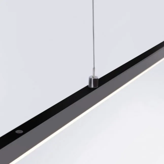 Paul Neuhaus PURE Lite LED Pendelleuchte graphite 160x6x120cm CCT dimmbar