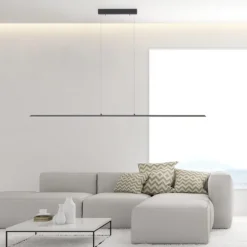 Paul Neuhaus PURE Lite LED Pendelleuchte graphite 160x6x120cm CCT dimmbar