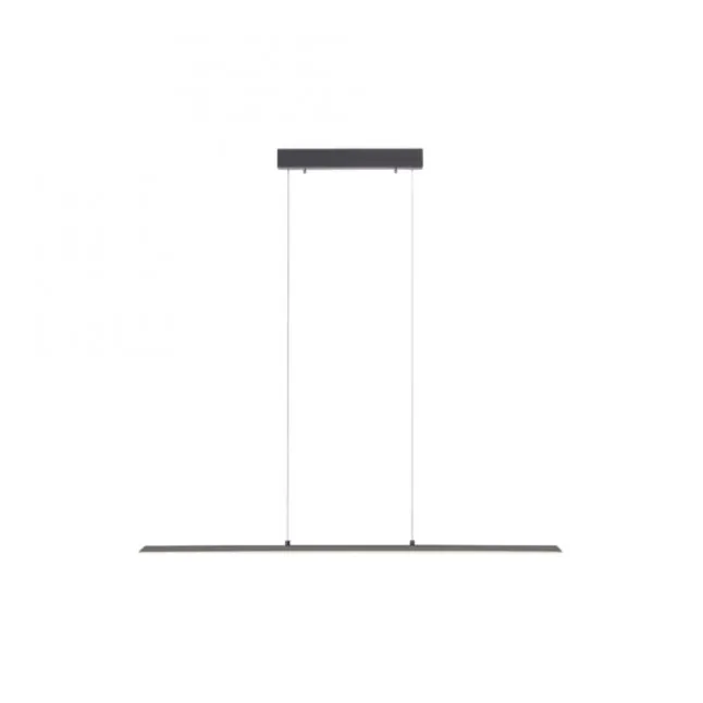 Paul Neuhaus PURE Lite LED Pendelleuchte graphite 100x6x120cm CCT dimmbar