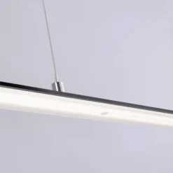 Paul Neuhaus PURE Lite LED Pendelleuchte graphite 100x6x120cm CCT dimmbar