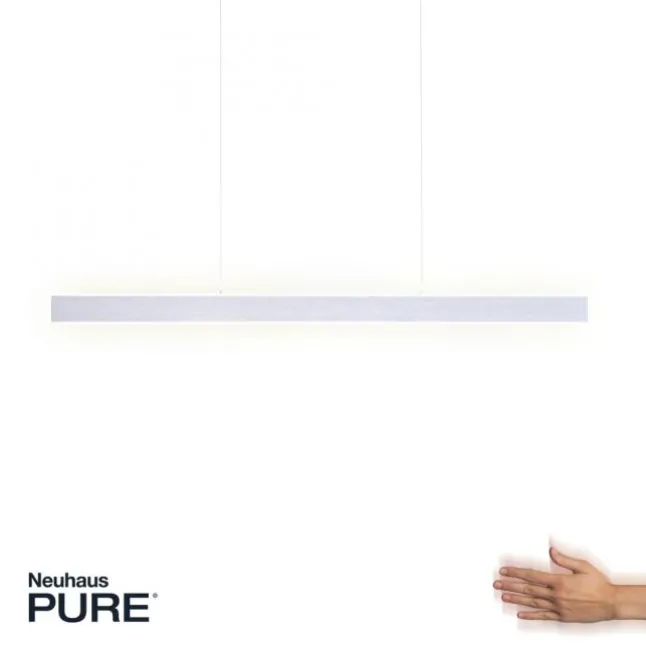 Paul Neuhaus PURE Lume LED Pendelleuchte diamond ( alu) CCT Sensordimmer