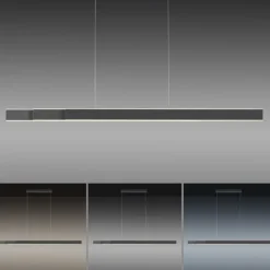 Paul Neuhaus PURE Lume LED Pendelleuchte graphite CCT Sensordimmer