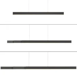 Paul Neuhaus PURE Lume LED Pendelleuchte graphite CCT Sensordimmer