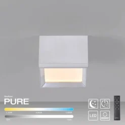Paul Neuhaus PURE Manhattan,LED Deckenleuchte stone