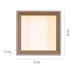 Paul Neuhaus PURE Manhattan, LED Deckenleuchte bronce