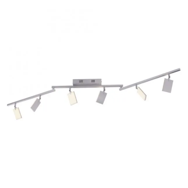 Paul Neuhaus PURE Mira LED Deckenleuchte diamond (alu) 6 flammig dimmbar CCT