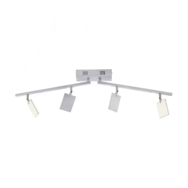 Paul Neuhaus PURE Mira LED Deckenleuchte diamond (alu) 4 flammig dimmbar CCT Memory