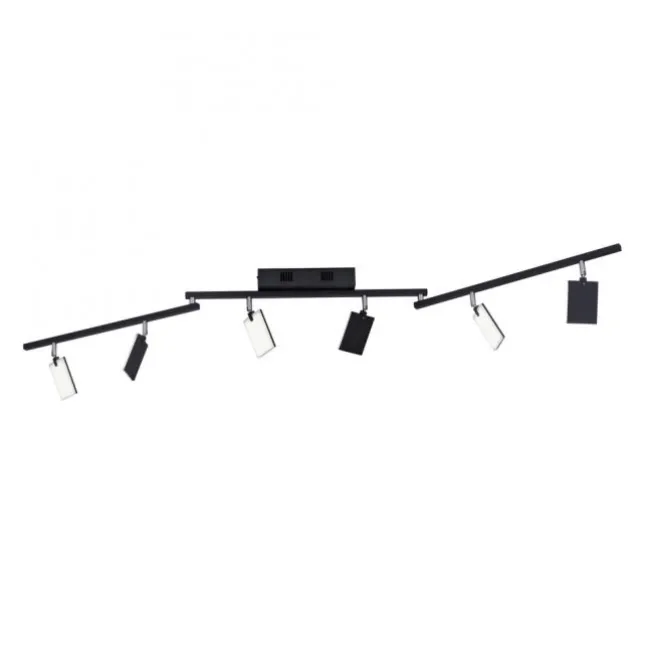 Paul Neuhaus PURE Mira LED Deckenleuchte black pearl 6 flammig dimmbar CCT Memory
