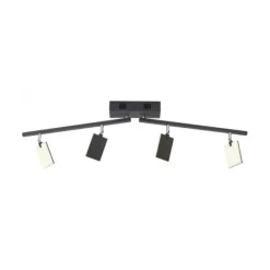 Paul Neuhaus PURE Mira LED Deckenleuchte black pearl 4 flammig dimmbar CCT Memory