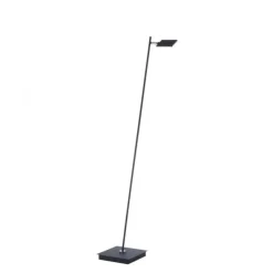 Paul Neuhaus PURE Mira LED Stehleuchte black pearl dimmbar Fußbschalter