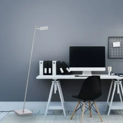 Paul Neuhaus PURE Mira LED Tischleuchte diamond (alu) dimmbar Schreibtischlampe