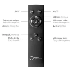 Paul Neuhaus PURE Mira LED Tischleuchte diamond (alu) dimmbar Schreibtischlampe