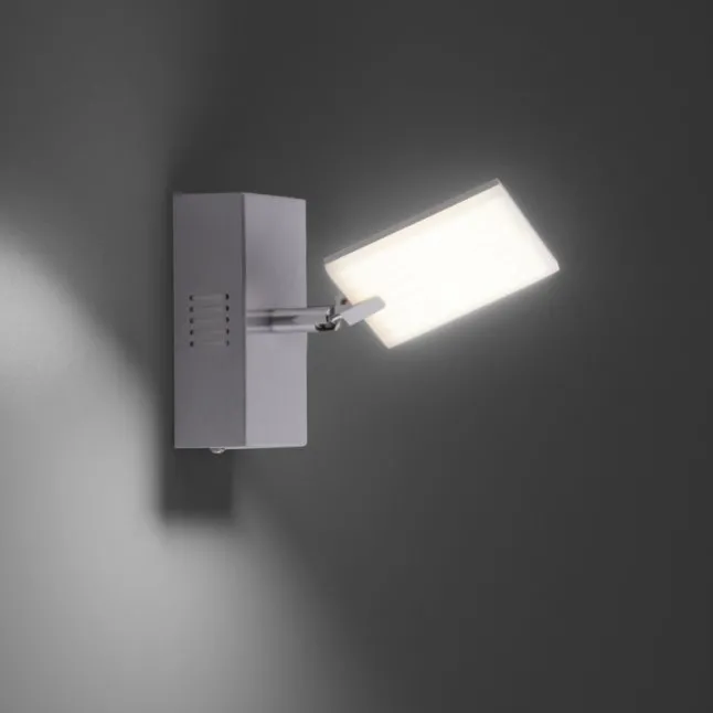 Paul Neuhaus PURE Mira LED Wandleuchte diamond (alu) 1 flammig drehbar dimmbar