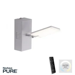 Paul Neuhaus PURE Mira LED Wandleuchte diamond (alu) 1 flammig drehbar dimmbar