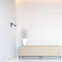 Paul Neuhaus PURE Mira LED Wandleuchte diamond (alu) 1 flammig drehbar dimmbar