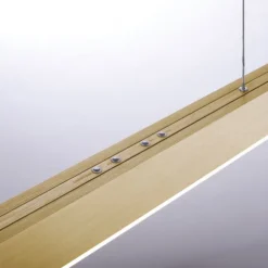 Paul Neuhaus PURE Moto e-SLIDE® imperial gold elektrisch ausfahrbar Pendelleuchte
