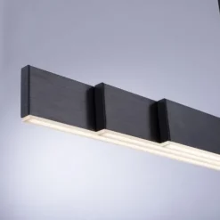 Paul Neuhaus PURE Moto e-SLIDE® platin (grau) elektrisch ausfahrbar Pendelleuchte
