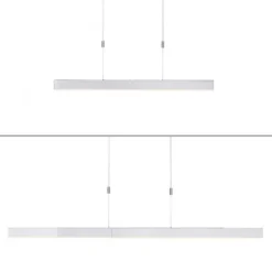 Paul Neuhaus PURE Moto e-SLIDE® diamond (alu) elektrisch ausfahrbar Pendelleuchte