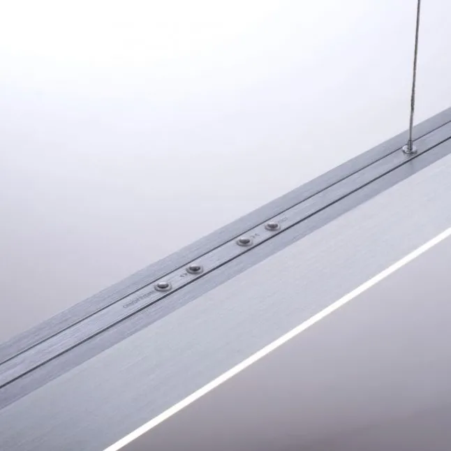 Paul Neuhaus PURE Moto e-SLIDE® diamond (alu) elektrisch ausfahrbar Pendelleuchte