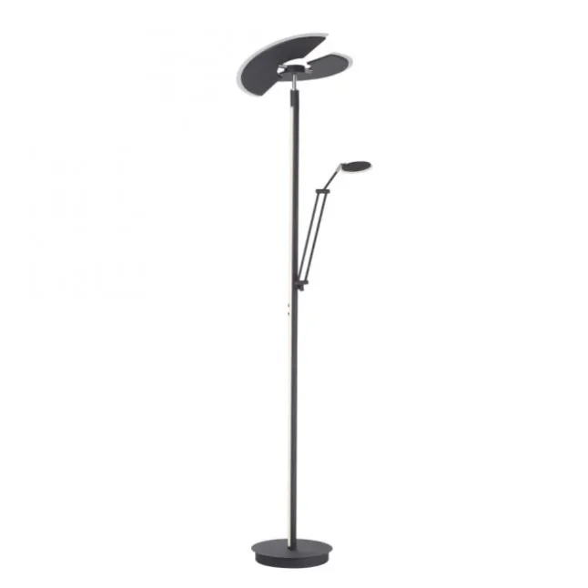 Paul Neuhaus PURE Mutil LED Deckenfluter graphite Leselicht dimmbar