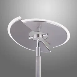 Paul Neuhaus PURE Mutil LED Deckenfluter diamond (siber farbig) Leselicht dimmbar