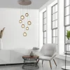 Paul Neuhaus PURE Popup, LED Pendelleuchte 7fl. bronce,