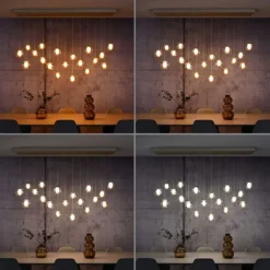 Paul Neuhaus PURE Popup, LED Pendelleuchte 19-flammig bronce