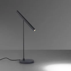 Paul Neuhaus PURE Tutua LED Tischleuchte schwarz dimmbar dimmbar schwenkbar