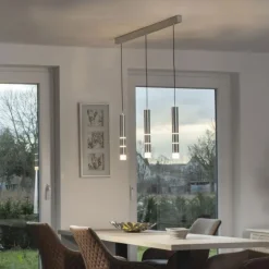 Paul Neuhaus PURE Vega LED Pendelleuchte aluminium 1 flammig mit Lichtmodi