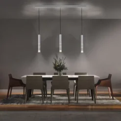 Paul Neuhaus PURE Vega LED Pendelleuchte aluminium 1 flammig mit Lichtmodi