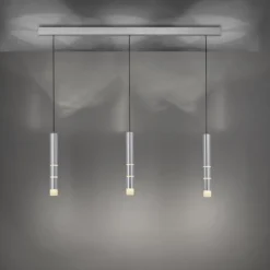 Paul Neuhaus PURE Vega LED Pendelleuchte aluminium 1 flammig mit Lichtmodi