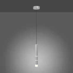 Paul Neuhaus PURE Vega LED Pendelleuchte aluminium 1 flammig mit Lichtmodi